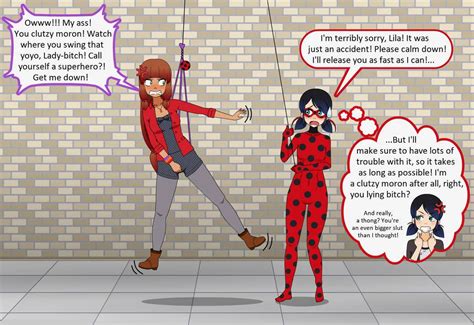 She was about to swing awa. . Miraculous ladybug tickle fanfic